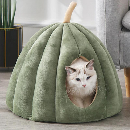 Pumpkin Cat Cushion – Cozy Charming Comfort for Your Cat