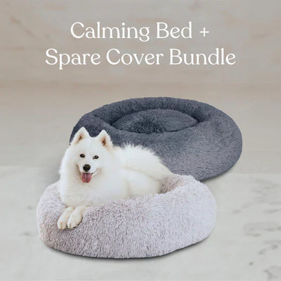 Calming Dog Bed & Cover Bundle