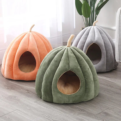 Pumpkin Cat Cushion – Cozy Charming Comfort for Your Cat