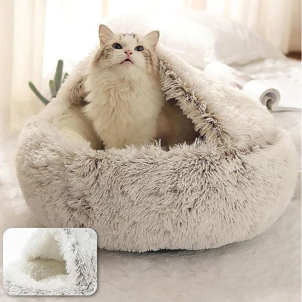 Ultra-Soft Cozy Cat Cushion – Ultimate Comfort and Warmth