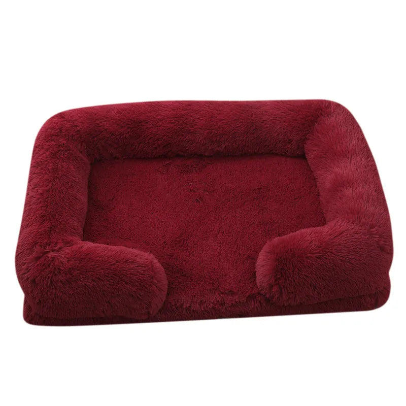 Coussin chien XXL rouge