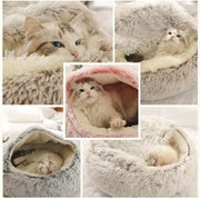 Ultra-Soft Cozy Cat Cushion – Ultimate Comfort and Warmth